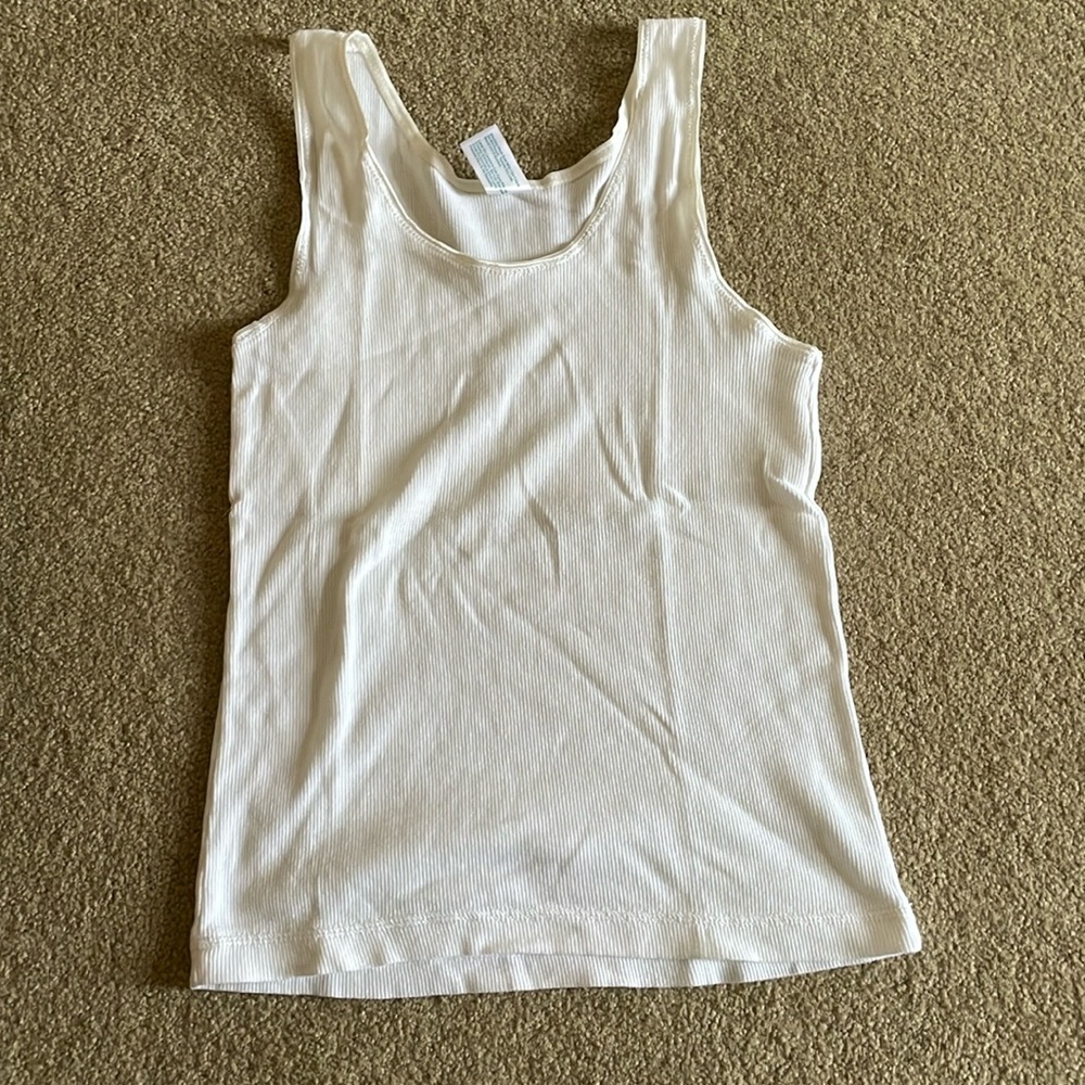 Women’s White Tank